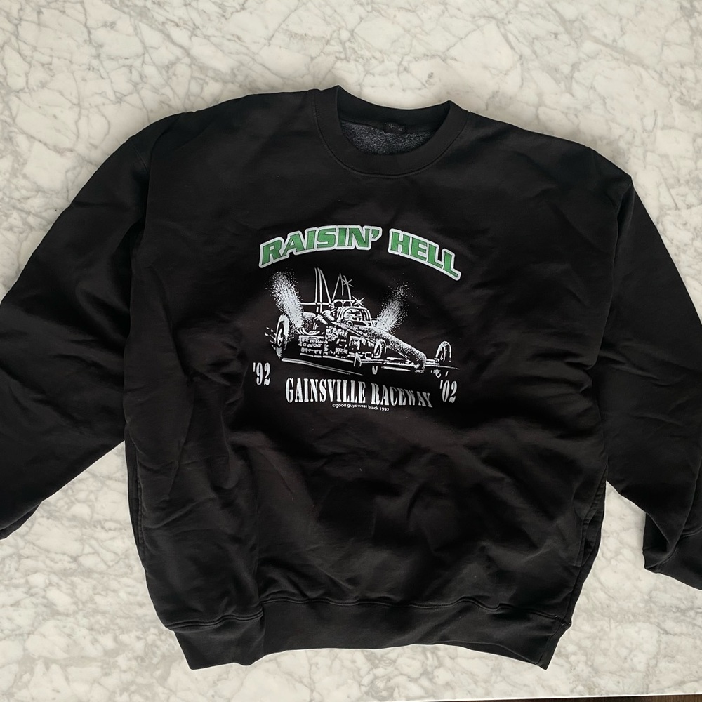 Brandy Melville Risin’ Hell sweatshirt